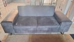 2 Grijze moderne ruime 2 zitsbanken samen voor €150,, Huis en Inrichting, Banken | Bankstellen, Ophalen, Gebruikt, 75 tot 100 cm