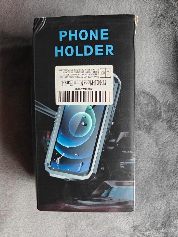 New bike phone holder - Large, waterproof, black, Telecommunicatie, Telefoonhouders, Auto, Ophalen