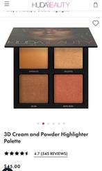 HUDA BEAUTY 3D cream and powder highlighter NIEUW, Nieuw, Gehele gezicht, Make-up, Ophalen