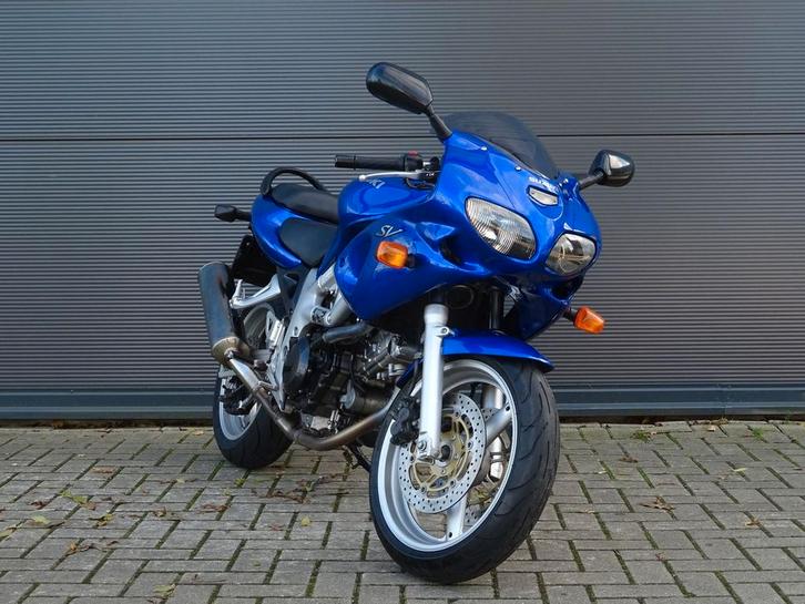 SUZUKI SV 650 S SV650S SV650 2002 blauw Weinig KM ZGAN, Motoren, Motoren | Suzuki, Bedrijf, Sport, meer dan 35 kW, 2 cilinders