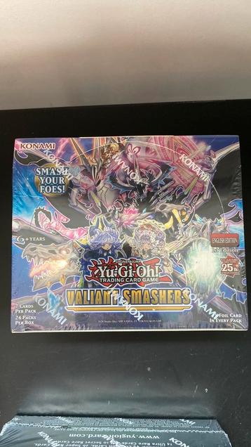 Yu-Gi-Oh! Valiant Smashers boosterbox sealed beschikbaar voor biedingen