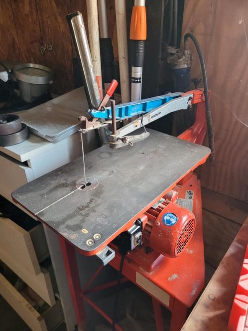Hegner Figuurzaagmachine - Goede Staat, Doe-het-zelf en Verbouw, Gereedschap | Zaagmachines, Gebruikt, Figuurzaag, Ophalen