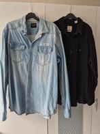 Spijker overhemden pme legend en levi, Kleding | Heren, Ophalen of Verzenden, Zo goed als nieuw, Blauw, Overige halswijdtes