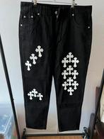 Chrome hearts cross patch jeans, Kort, Wit, Ophalen of Verzenden, Zo goed als nieuw