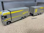 WSI DAF XF MOTORWAGEN AANHANGWAGEN, Ophalen of Verzenden, Zo goed als nieuw, Bus of Vrachtwagen, Wsi