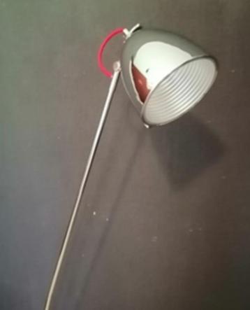 Aparte chroom design vloerlamp / booglamp uit jaren 70/80 beschikbaar voor biedingen