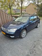 Ford Mondeo V6 170PK APK tot 3-2-2026 aangepast, Auto's, Ford, Voorwielaandrijving, Beige, Blauw, Leder en Stof