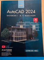 AutoCAD 2024 Basisboek, Ophalen of Verzenden, Beta, Zo goed als nieuw, MBO