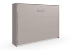 Juist opklapbed horizontaal - 140x200 - Taupe, Huis en Inrichting