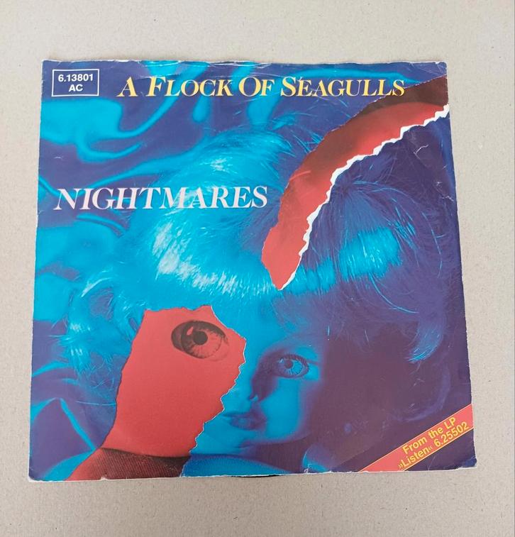 A Flock Of Seagulls - Nightmare, Cd's en Dvd's, Vinyl Singles, Gebruikt, Single, Pop, 7 inch, Ophalen of Verzenden
