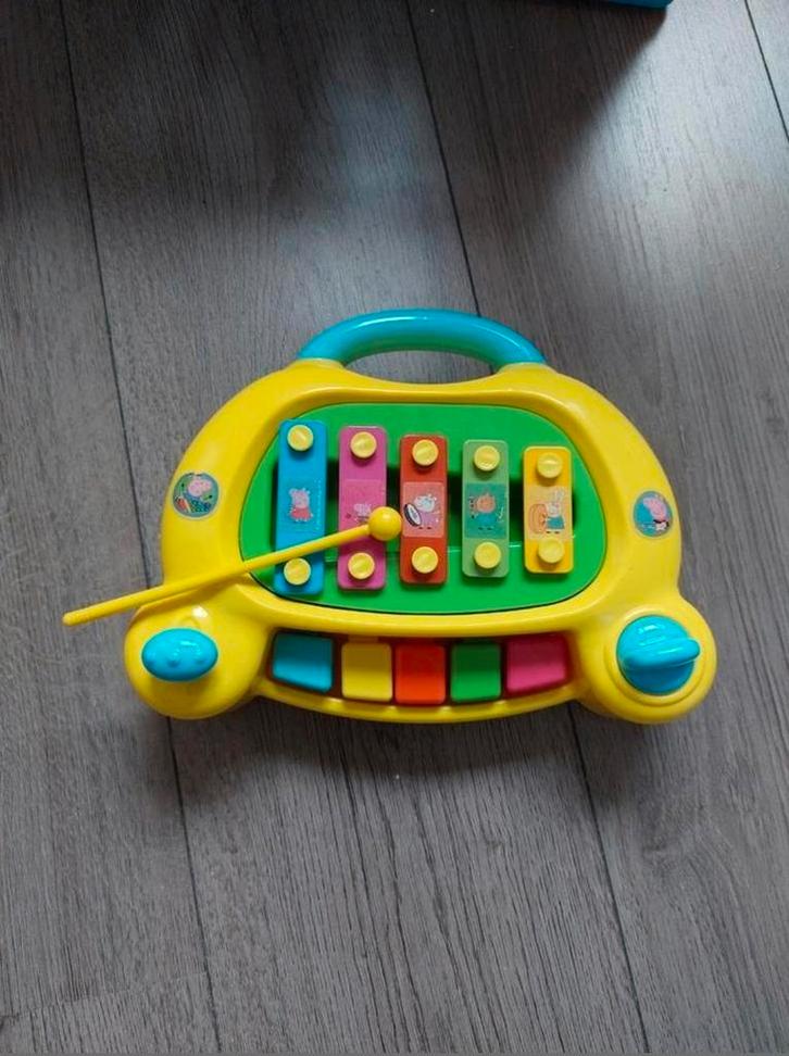 Xylofoon van Peppa Pig, Kinderen en Baby's, Speelgoed | Vtech, Zo goed als nieuw, 6 maanden tot 2 jaar, Ophalen of Verzenden