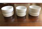 3 bonsai potjes met vaste schaal, Tuin en Terras, Ophalen, Rond, Tuin, Zo goed als nieuw