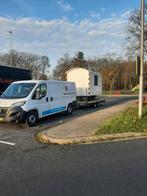 Pipowagen transport pipowagen vervoeren schaftkeet transport