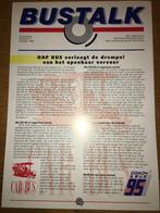 3x DAF Bus brochures folders: Bustalk Hainje Smit DAB Hermes, Ophalen of Verzenden, Zo goed als nieuw, Overige merken