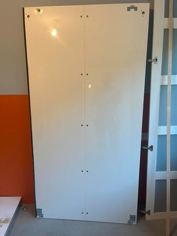 2x Ikea pax schuifdeuren met ril 2x 1m kast - afbeelding 4