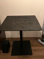 Dutchbone Braza Bistrotafel Zwart 70x70 cm, Ophalen of Verzenden