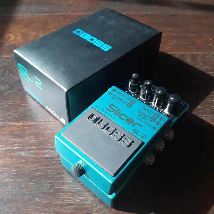 Boss SL-2 Slicer Audio Pattern Processor, nieuwstaat, Muziek en Instrumenten, Effecten, Zo goed als nieuw, Overige typen, Ophalen