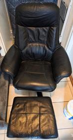 Ikea relax fauteuil. Zwart., Huis en Inrichting, Fauteuils, Ophalen, Gebruikt, 75 tot 100 cm, 50 tot 75 cm