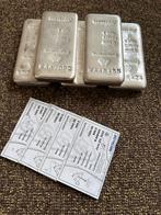 1 KG zilver baar,  Mix, 5X Metalor, 5X Interbee, Ophalen of Verzenden, Zilver