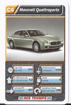 Kw1348 autokaartje c4 maserati quattroporte, Ophalen of Verzenden, Zo goed als nieuw, Auto's