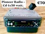 Pioneer   S  radio Cd speler 4x45 watt, Auto diversen, Autoradio's, Ophalen, Zo goed als nieuw