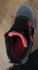 Air Jordan 4 Grijze Sneakers, Nike, Ophalen of Verzenden, Sneakers of Gympen, Grijs