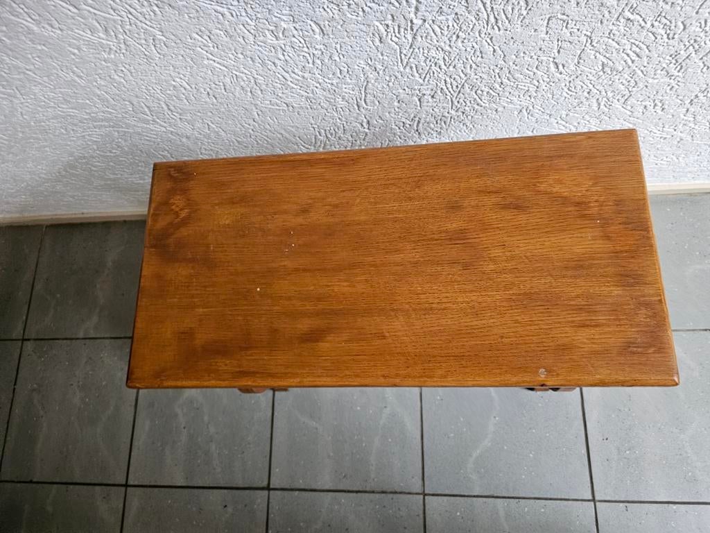 Mooie houten tijdschriftenbak, Ophalen, Gebruikt