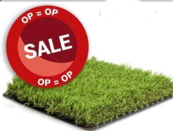 Kunstgras - 25% Korting! OP=OP, Tuin en Terras, Gras en Kunstgras, Nieuw, Kunstgras, Ophalen of Verzenden