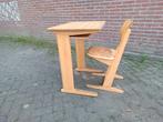 Gratis schoolmeubilair schoolsets stoelen tafels bureau, Ophalen, Gebruikt, Bureau