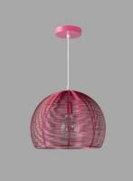 Roze hanglamp draad, Ophalen of Verzenden, Zo goed als nieuw, Lamp