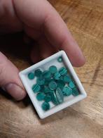 Geslepen malachiet cabochons, Ophalen of Verzenden, Zo goed als nieuw