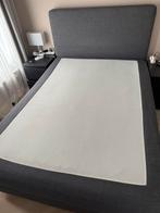 DUNVIK boxspring bed met luxe matras (140x200) | goede staat, Ophalen, Tweepersoons, 140 cm, Zo goed als nieuw