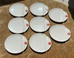 Douwe Egberts gebaksborden 8x, Ophalen, Zo goed als nieuw, Overige stijlen, Bord(en)