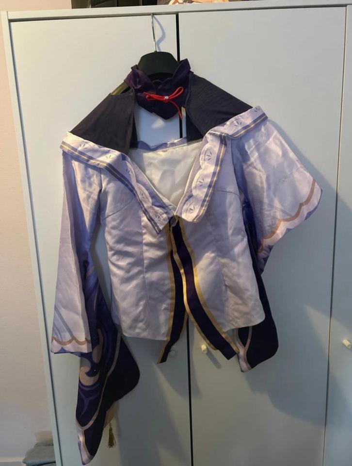 Raiden shogun cosplay genshin impact, Hobby en Vrije tijd, Kostuums, Theaterbenodigdheden en LARP, Gebruikt, Bovenkleding, Ophalen of Verzenden