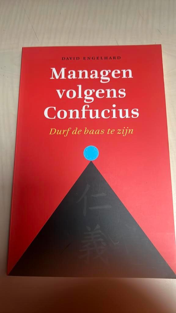 David Engelhard - Managen volgens Confucius, Boeken, Wetenschap, Zo goed als nieuw, Sociale wetenschap, Ophalen of Verzenden