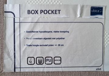 2x Ubica Box Pocket Bedden (80x210) beschikbaar voor biedingen