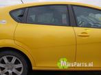 Portier 4Deurs rechts-achter van een Seat Leon, Auto-onderdelen, Carrosserie en Plaatwerk, Gebruikt, -, Deur, -