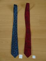 2 Trevira vintage stropdassen., Overige kleuren, Ophalen of Verzenden, Met patroon, TREVIRA