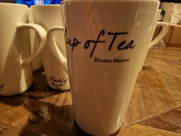 10 x Cup of tea classic Riviera Maison  beschikbaar voor biedingen