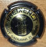 Spaanse Cavacapsule FREIXENET zwart & glanzend goud nr. 08d, Ophalen of Verzenden, Nieuw, Spanje, Overige typen