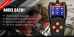ANCEL BA201 Digitale Batterij Tester - 676, Auto diversen, Autogereedschap, Nieuw, Ophalen of Verzenden