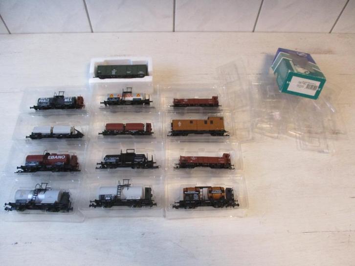 Sachsen Modelle wagons 13x, Hobby en Vrije tijd, Modeltreinen | H0, Nieuw, Wagon, Gelijkstroom, Overige merken, Ophalen