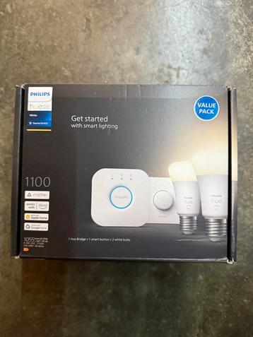 Philips Hue Starter Kit E27 Wit - Nieuw! beschikbaar voor biedingen