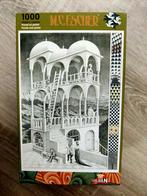 M.C. Escher legpuzzel 1000 stukjes, Hobby en Vrije tijd, Ophalen of Verzenden, 500 t/m 1500 stukjes, Legpuzzel, Zo goed als nieuw