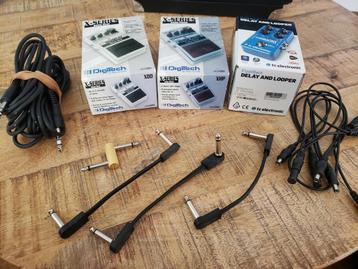 2 X series pedalen en 1 Delay looper. beschikbaar voor biedingen