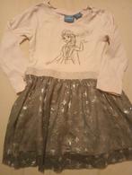 Frozen Jurkje maat 92 rose/grijs zgan, Kinderen en Baby's, Ophalen of Verzenden, Zo goed als nieuw, Meisje, Jurk of Rok