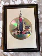 Schilderij Peperbus in boerenkiel  bergen op zoom, Ophalen of Verzenden, Zo goed als nieuw, Overige materialen, Minder dan 50 cm