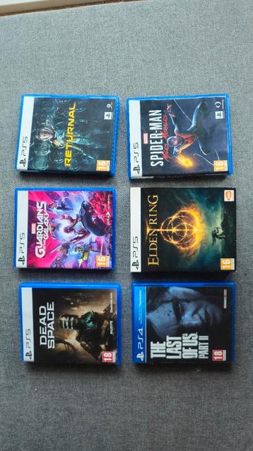 PS5 Games - Returnal, Spider-Man, Elden Ring & meer! beschikbaar voor biedingen