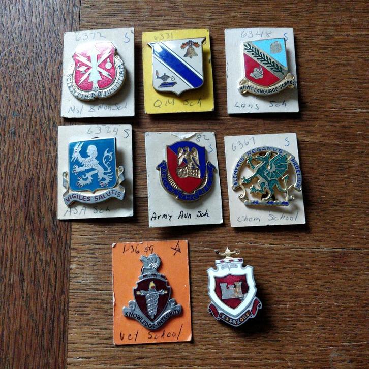 Lotje DUI pins Meyer, Verzamelen, Militaria | Algemeen, Landmacht, Embleem of Badge, Ophalen of Verzenden