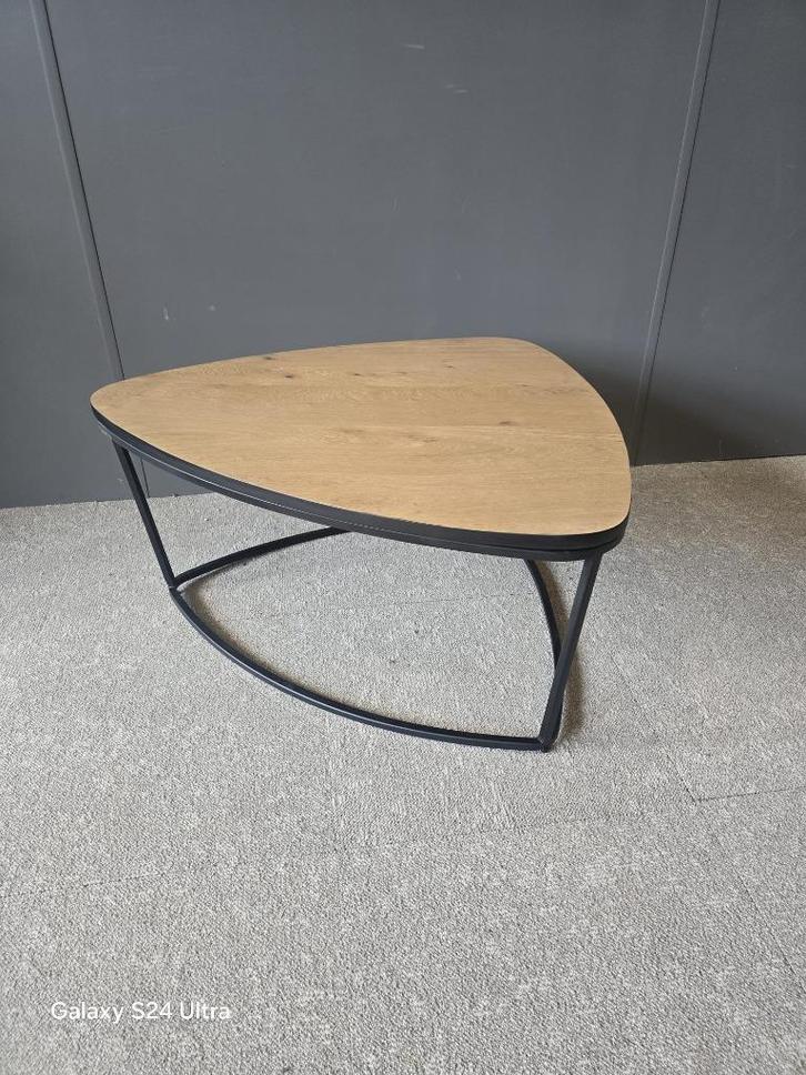 Henders en Hazel eettafel City salontafel nu voor €199,-, Huis en Inrichting, Lampen | Vloerlampen, Nieuw, Minder dan 100 cm, Hout